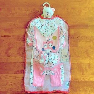 7 PIECE SET BABY GIRLS CLOTHING 6-12 MONTHS NWT